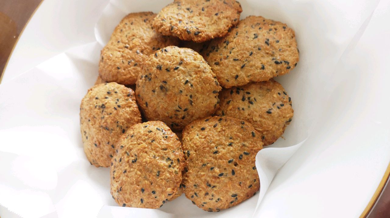 蛋白粉燕麦减脂饼干