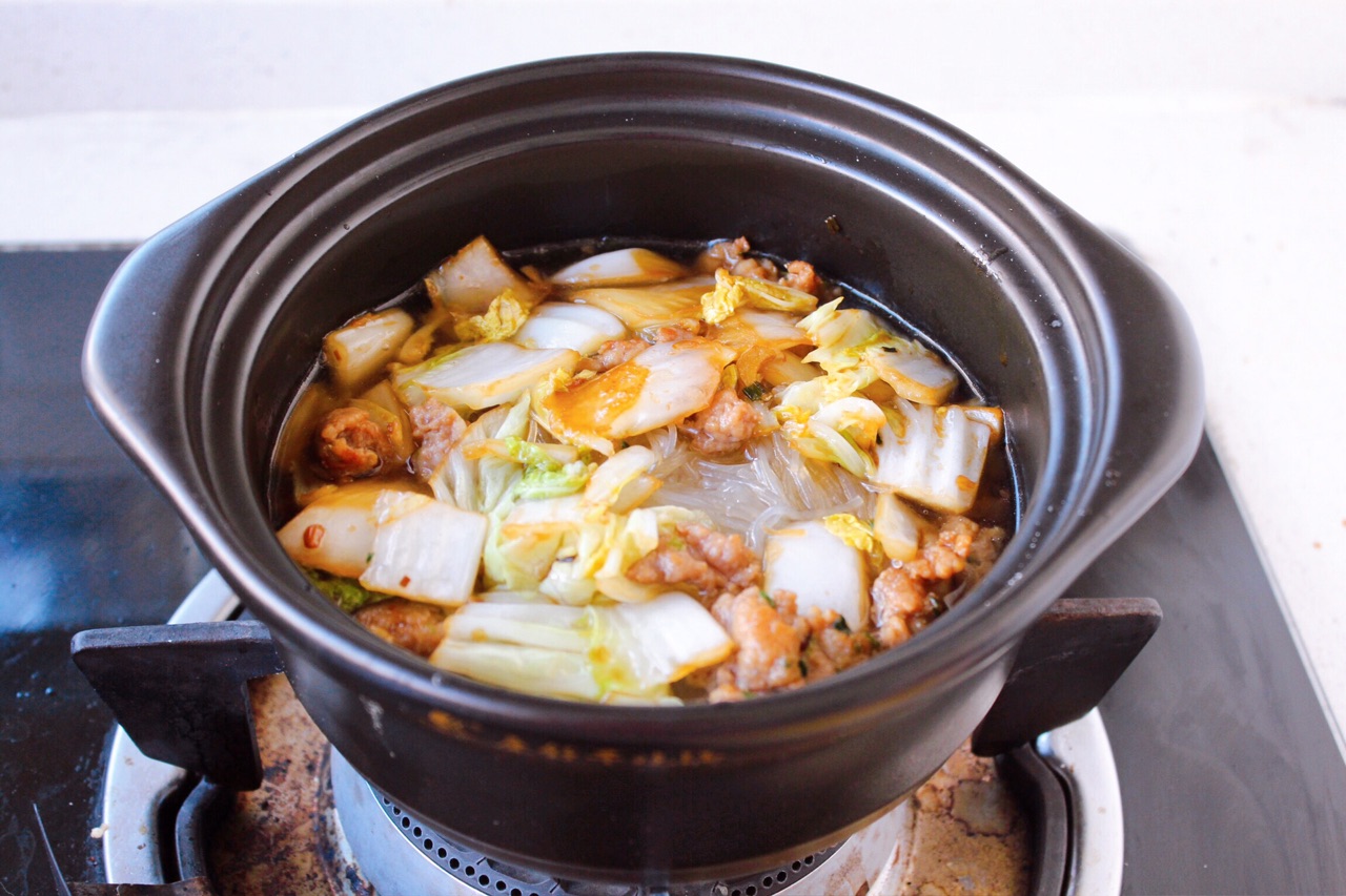 蛋饺白菜煲—金玉满堂