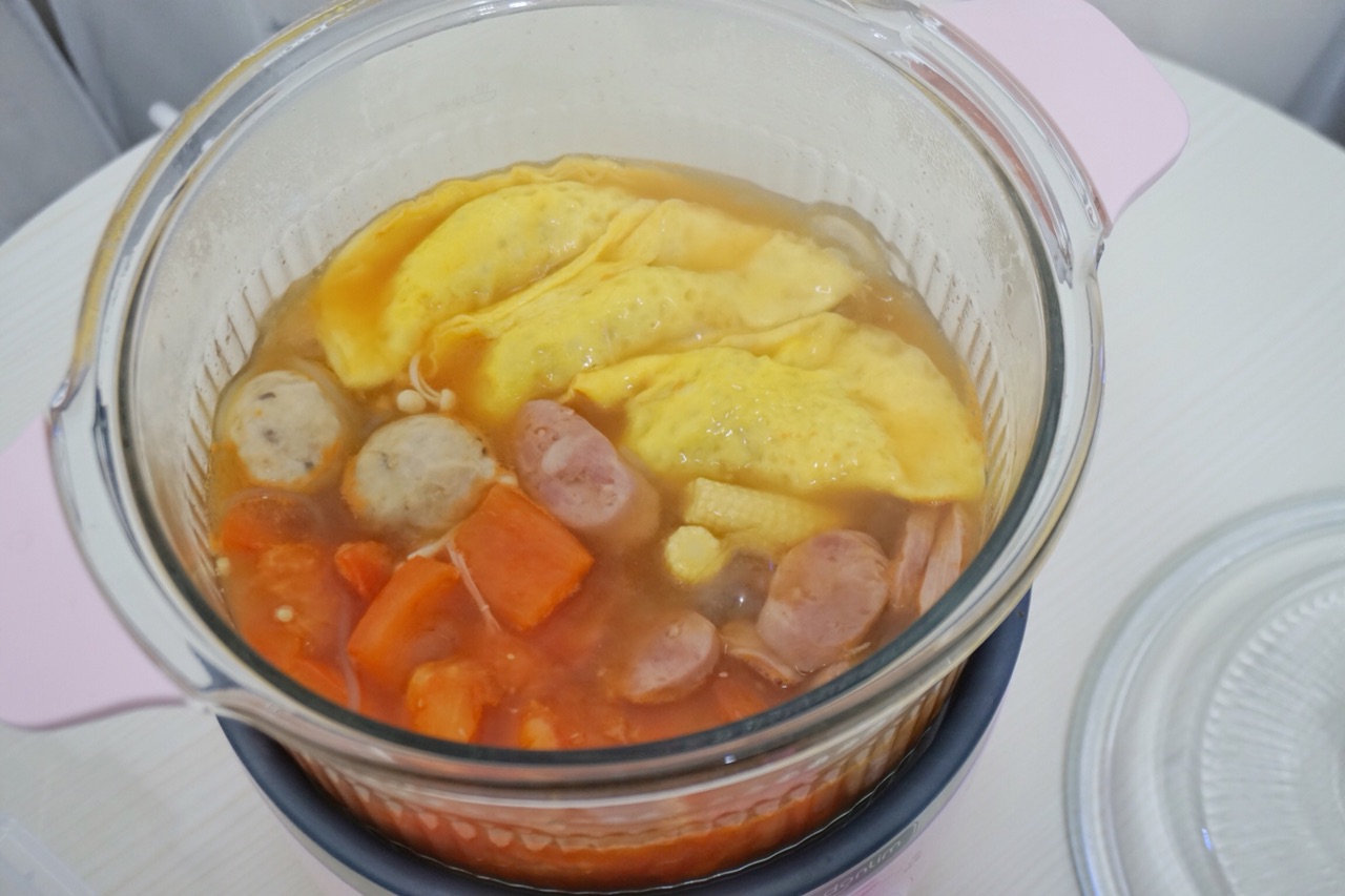 蛋饺粉丝煲