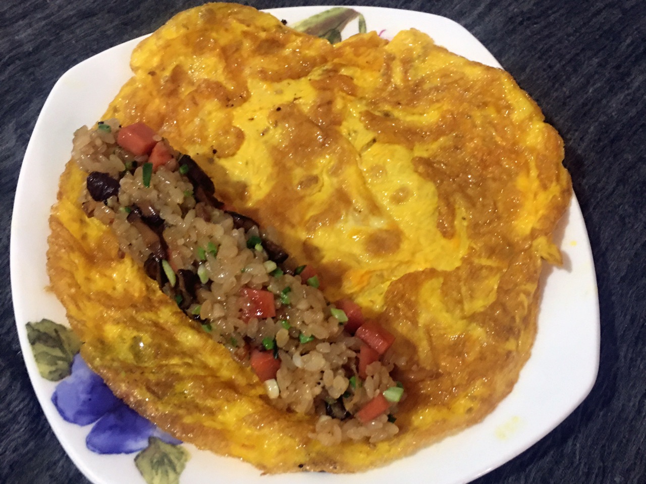 蛋卷包饭