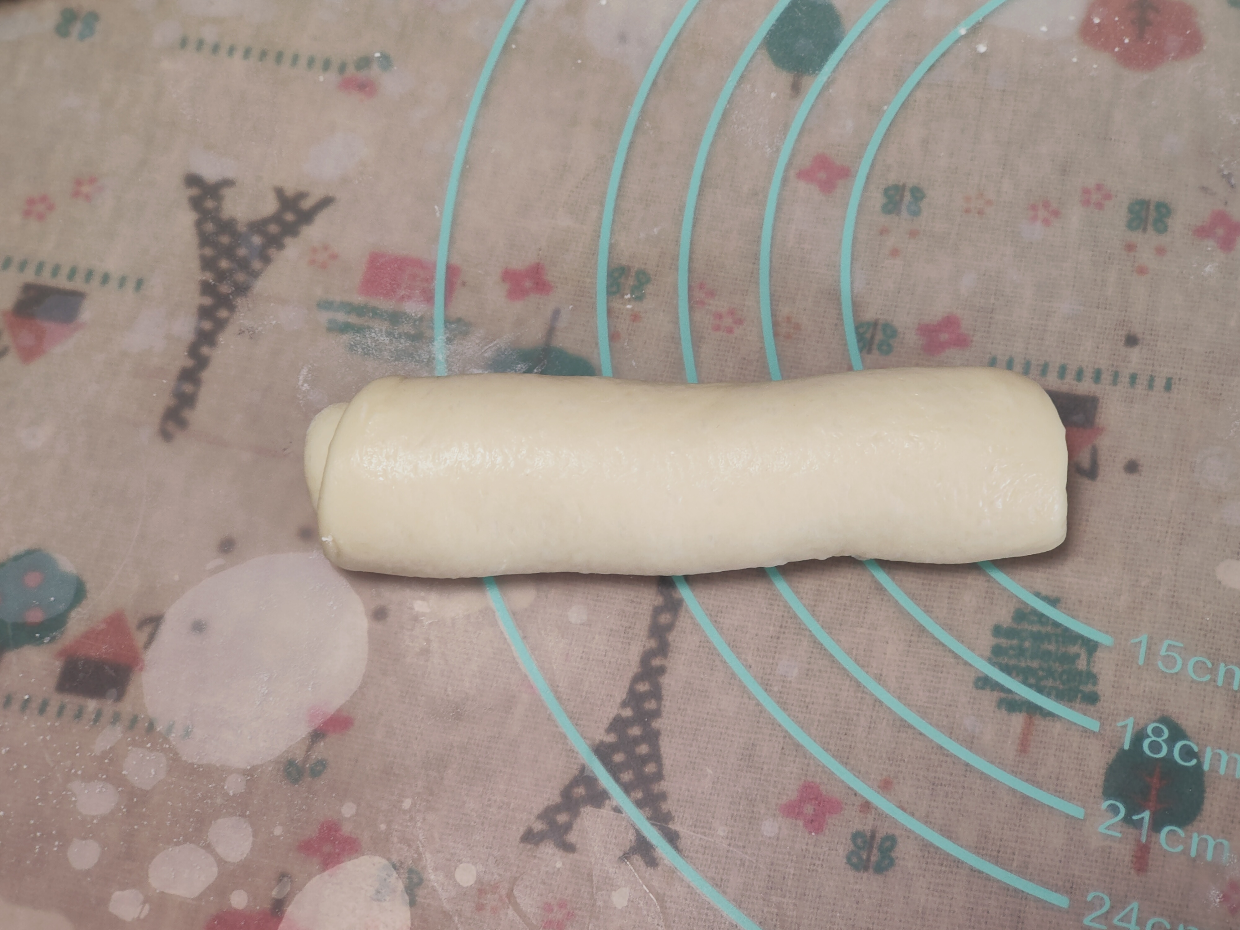 淡奶油豆沙排包