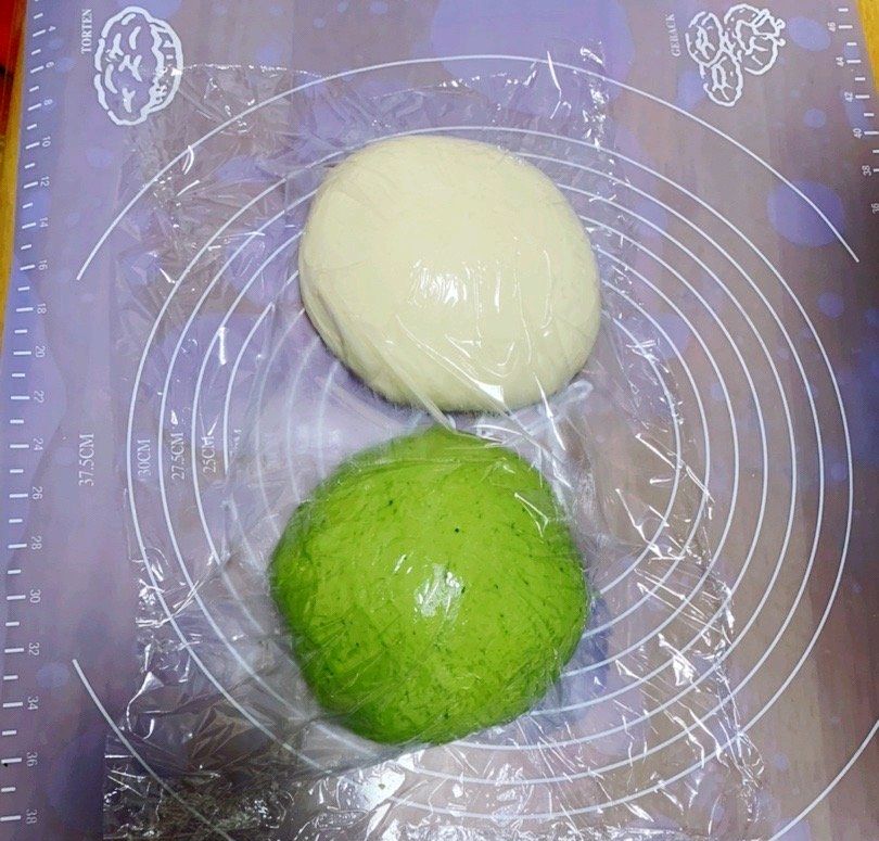 淡奶油双色面包