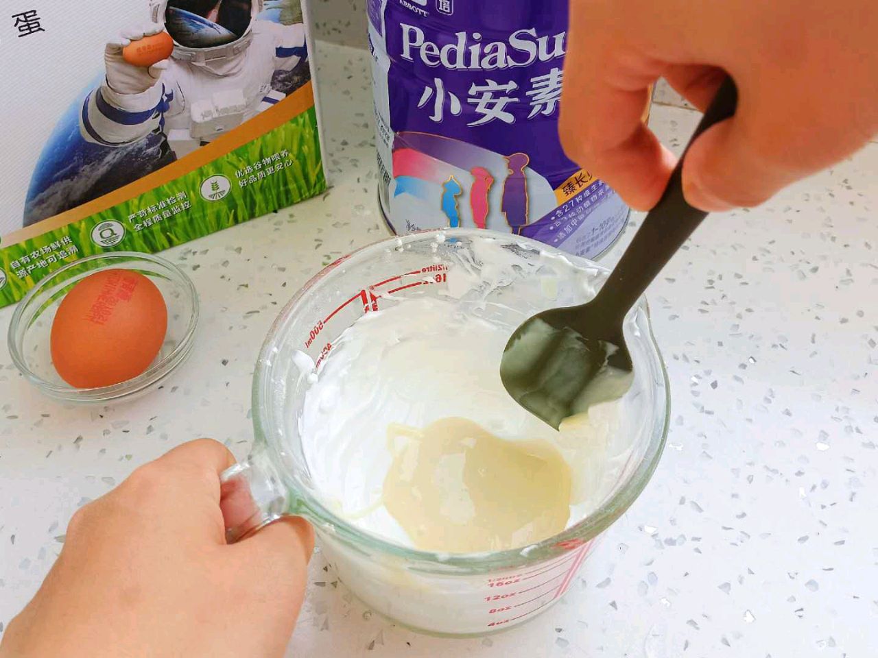 蛋清酸奶溶豆