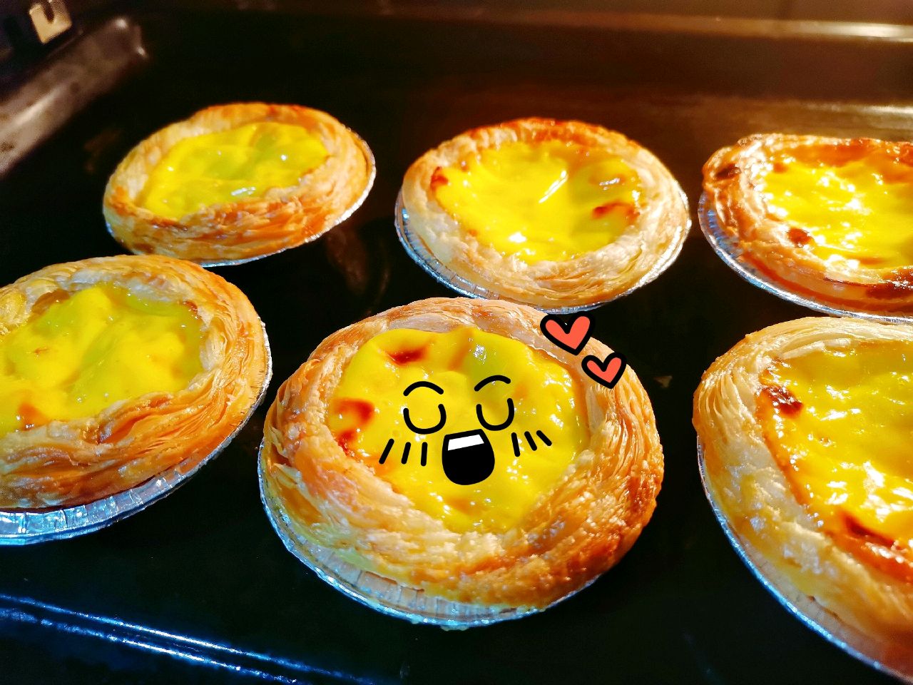 蛋挞 | 纯蛋黄版本 | 消耗蛋黄 | 超简单