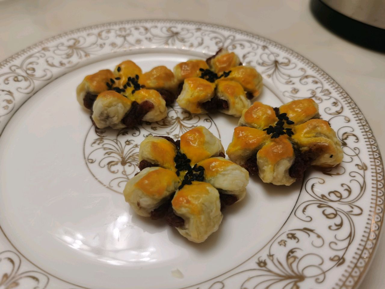 蛋挞皮版红豆酥