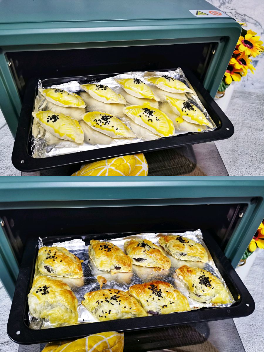 蛋挞皮变形记之豆沙酥