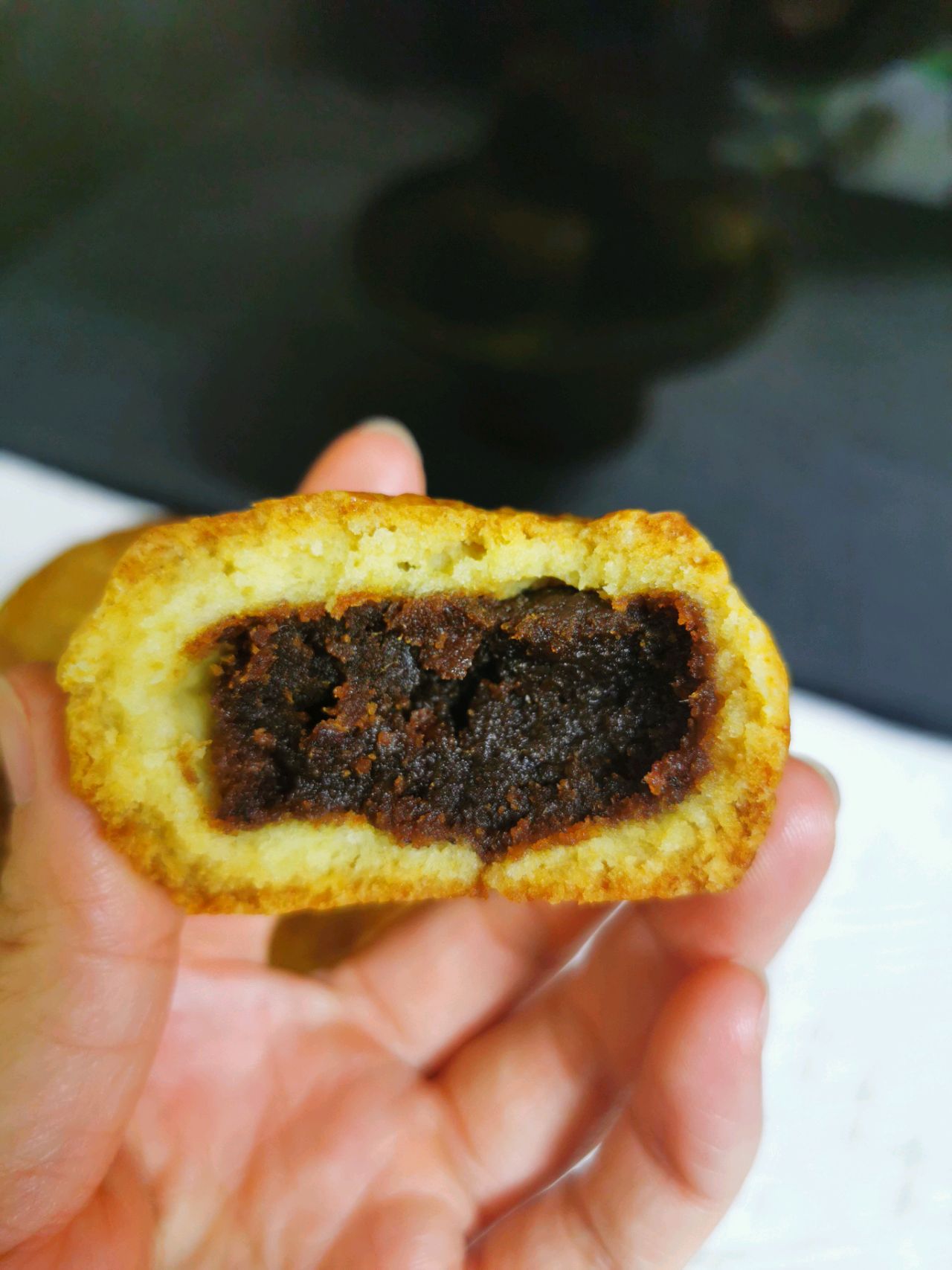 蛋月烧月饼