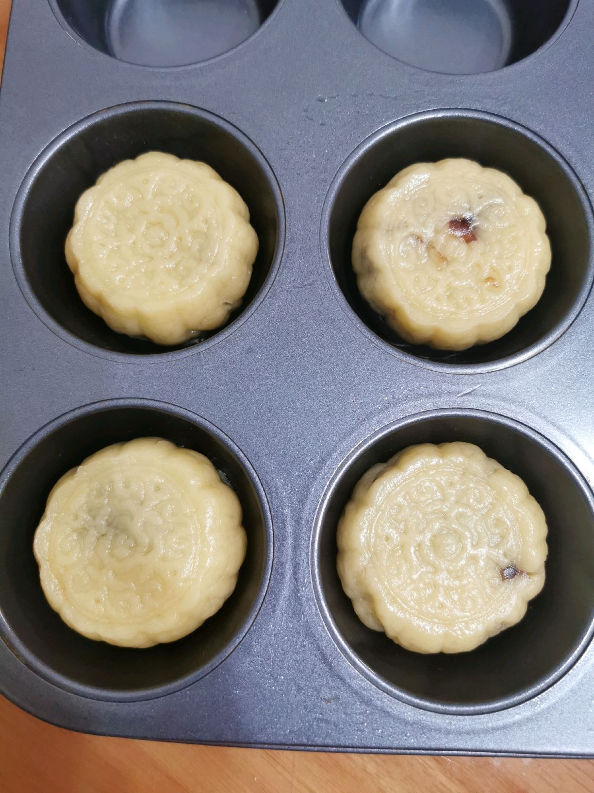 蛋月烧月饼