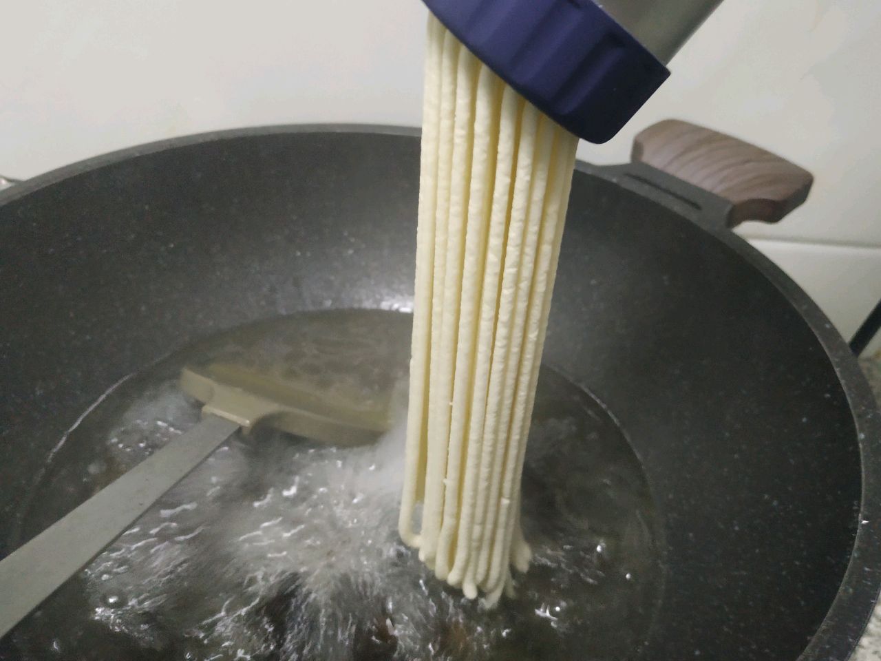 第一次做手工汤面