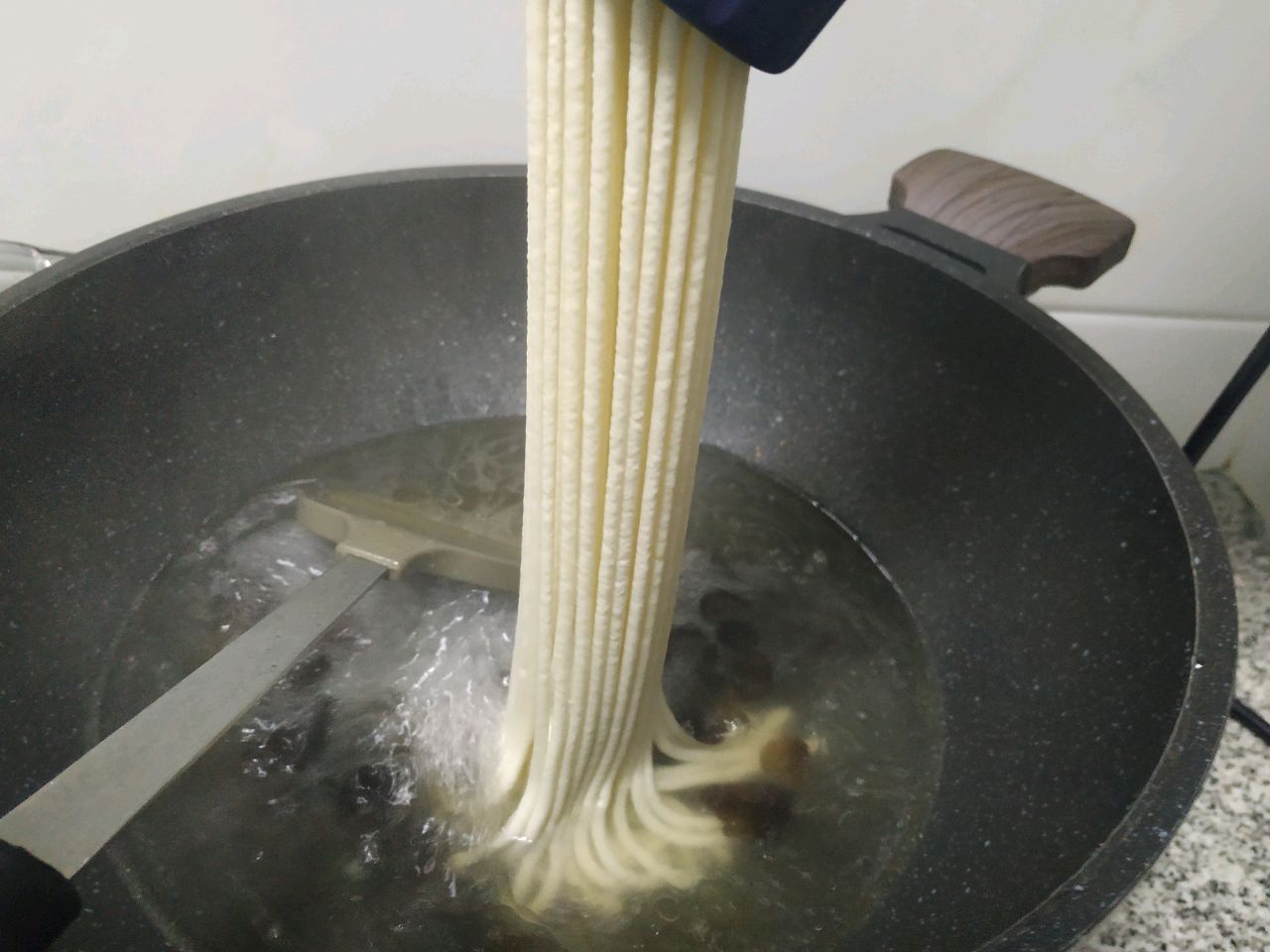 第一次做手工汤面