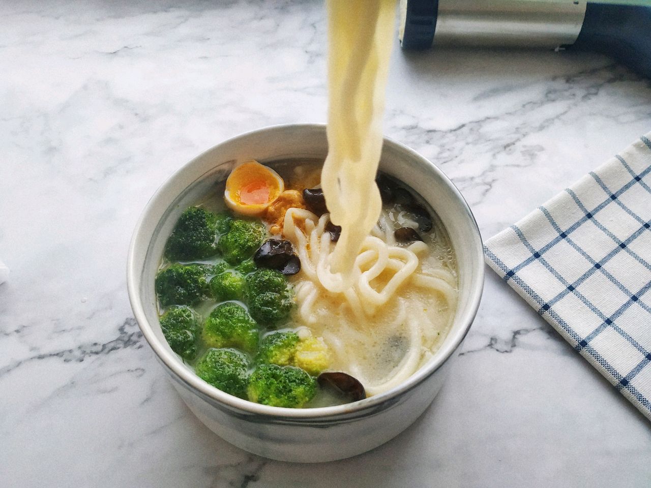 第一次做手工汤面