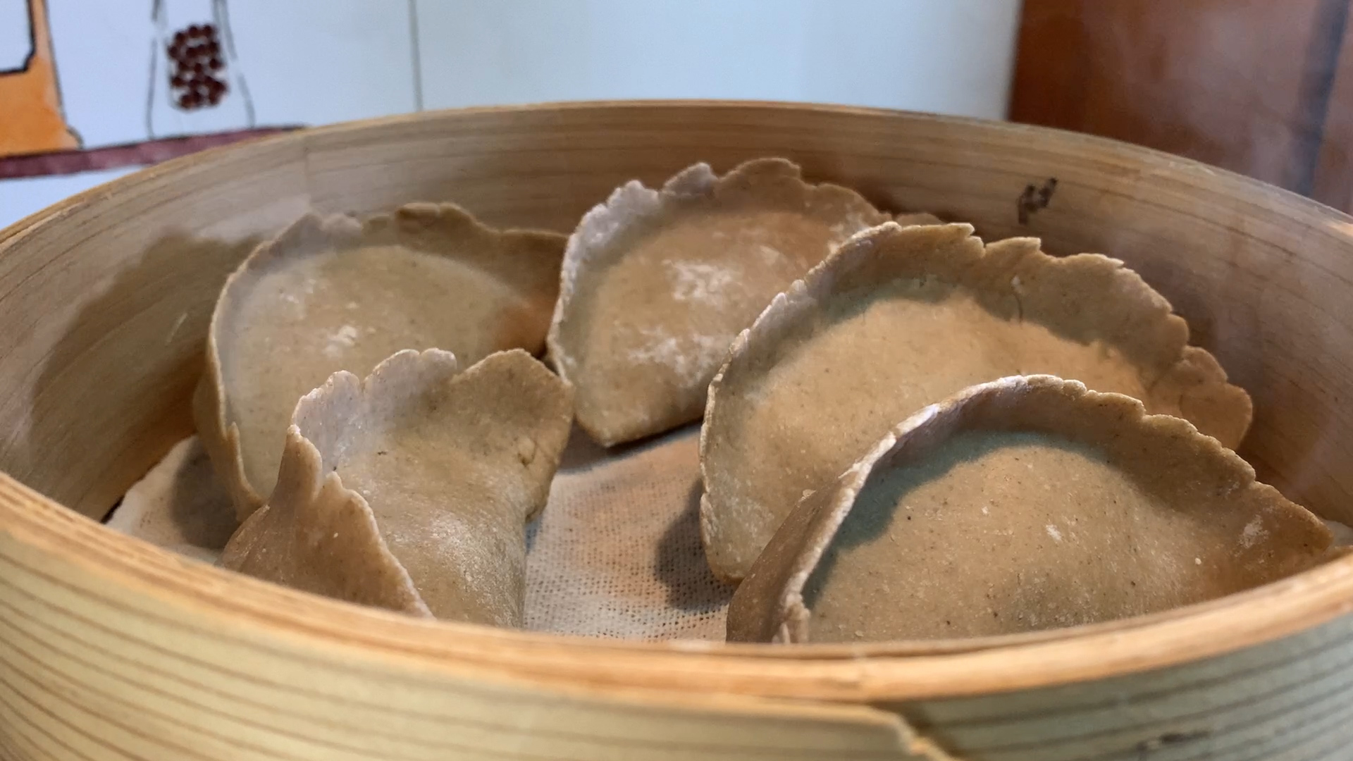 地瓜面包子