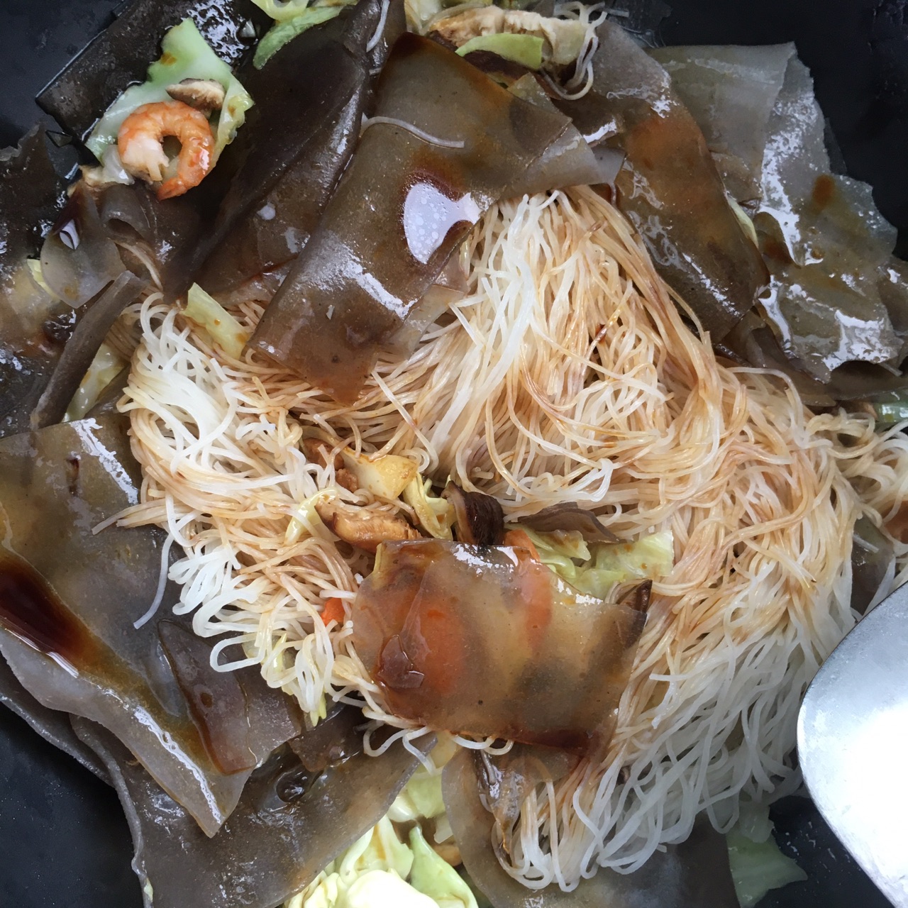 地瓜片炒米粉