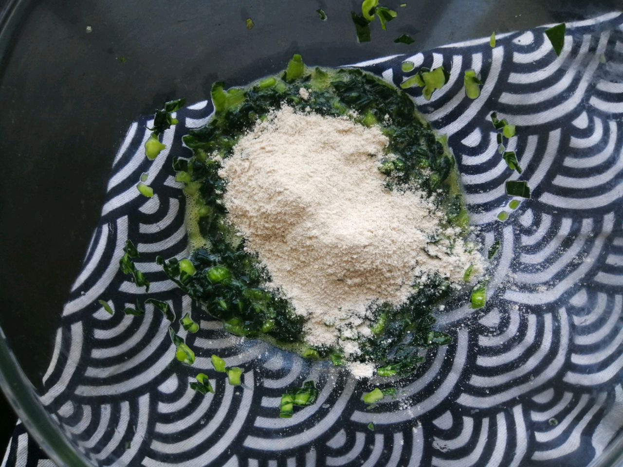 低卡高纤的全麦蔬菜饼