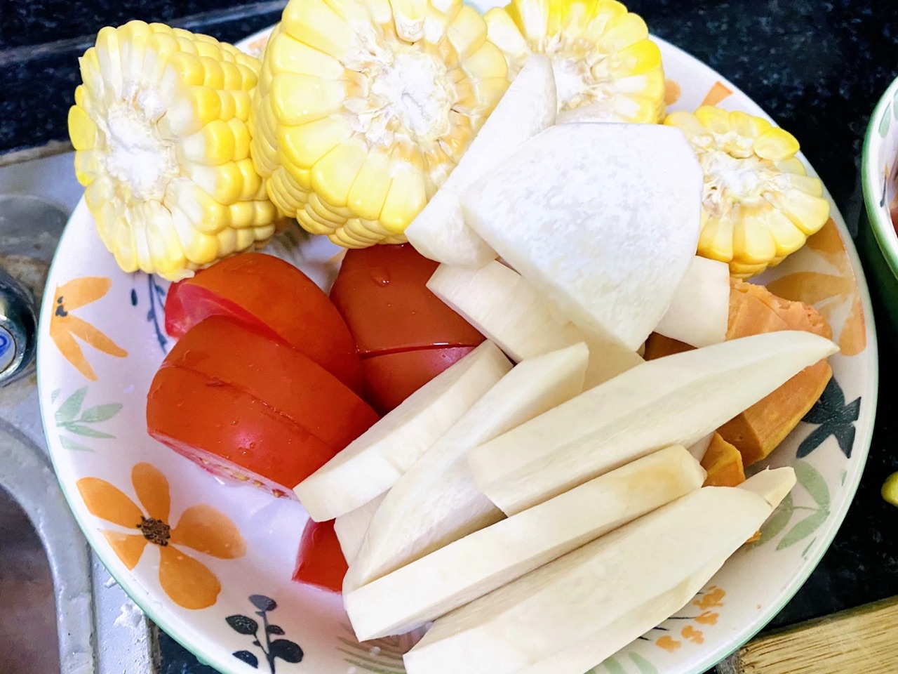 低卡鸡腿烤时蔬