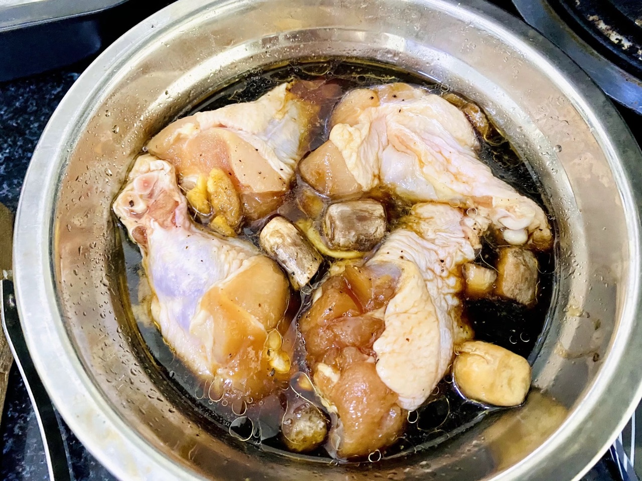 低卡鸡腿烤时蔬