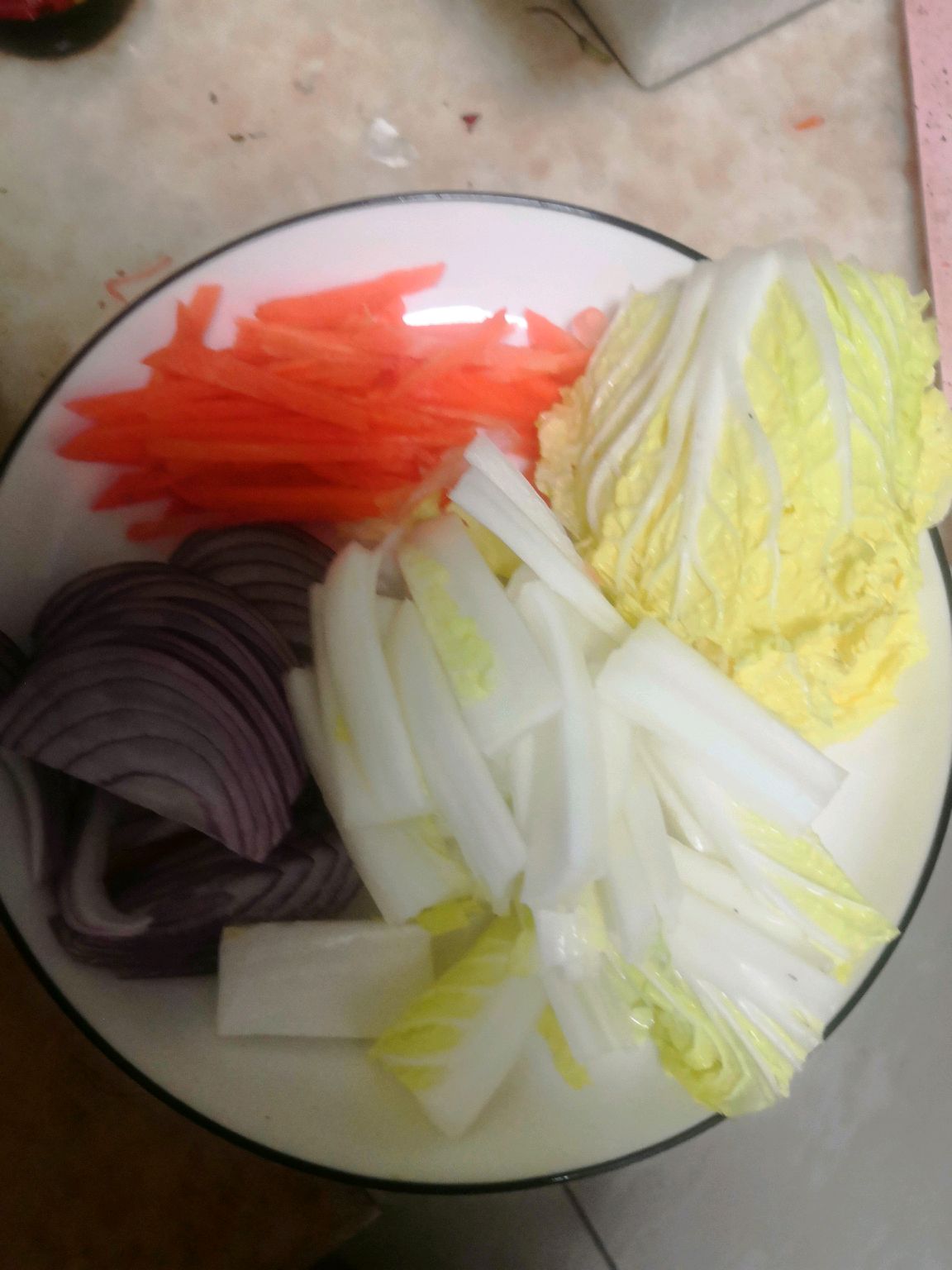 低热量，磨狗芽版炒面