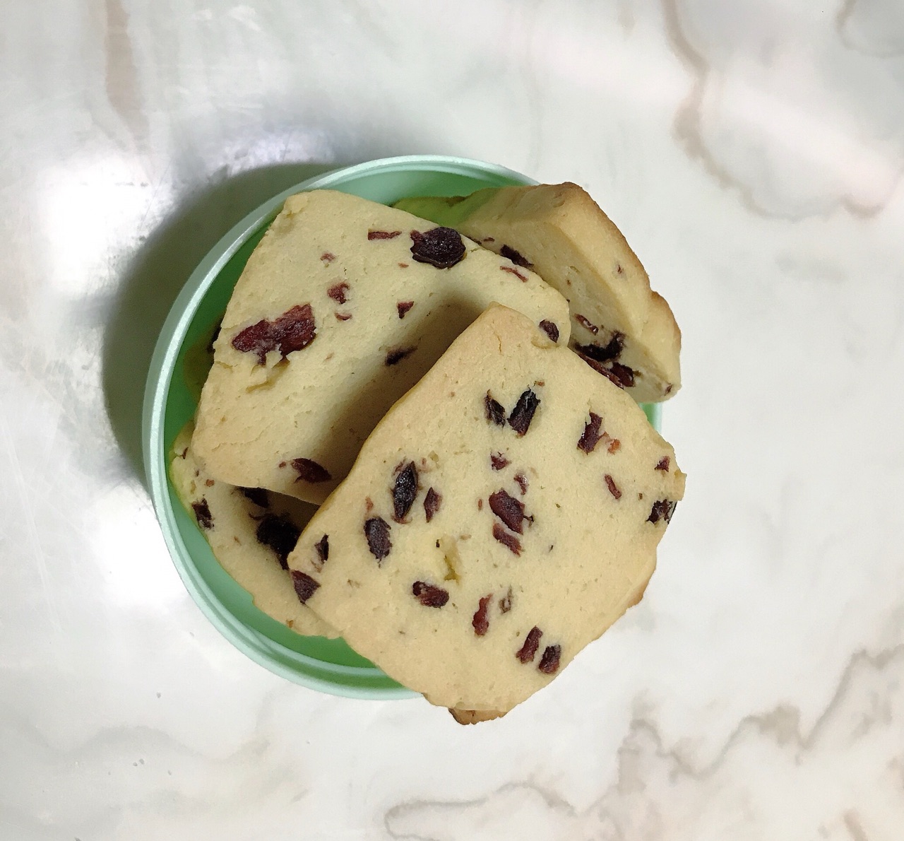 低油低糖蔓越莓饼干
