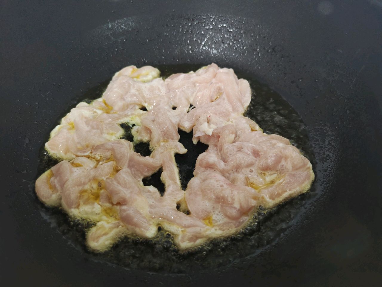 低脂版鱼香鸡胸肉丝