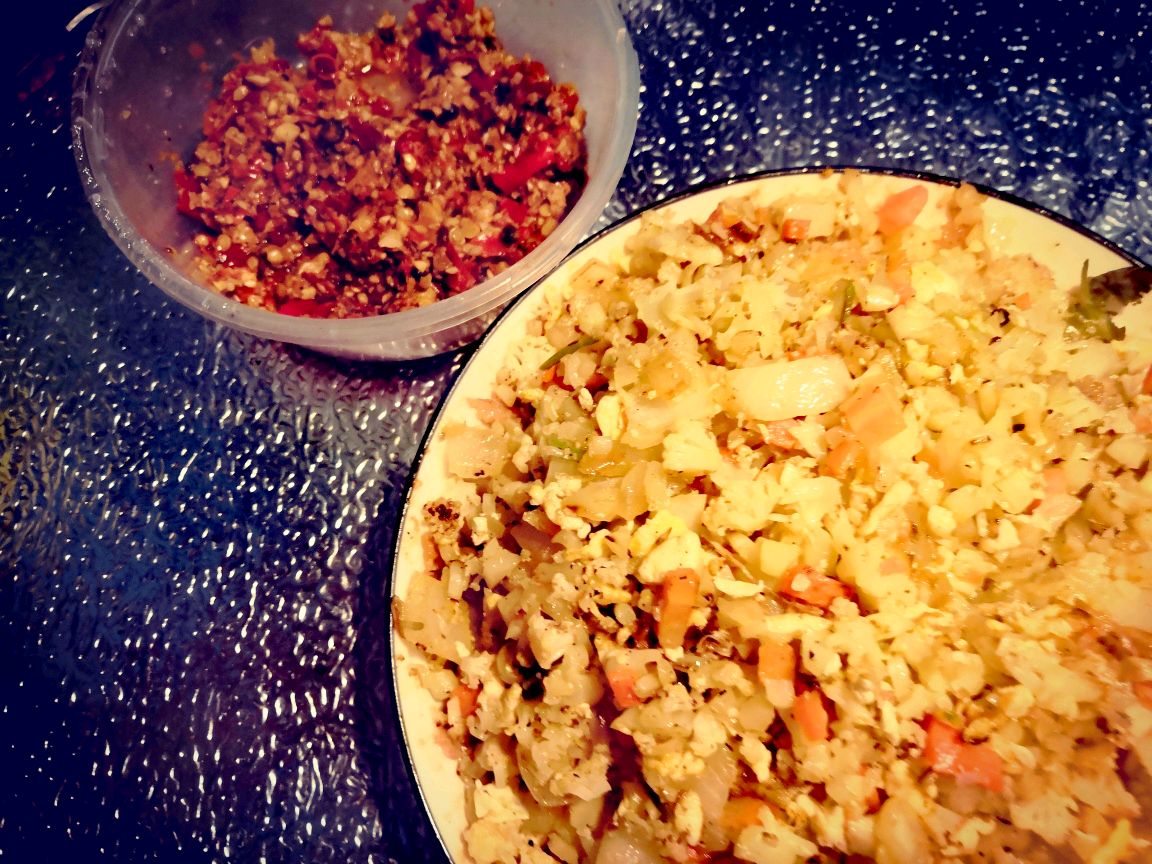 低脂餐～～无米蛋炒饭