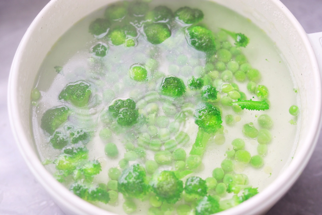 低脂低卡好味道：豌豆西蓝花浓汤