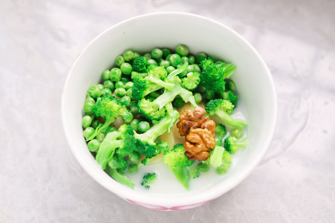 低脂低卡好味道：豌豆西蓝花浓汤