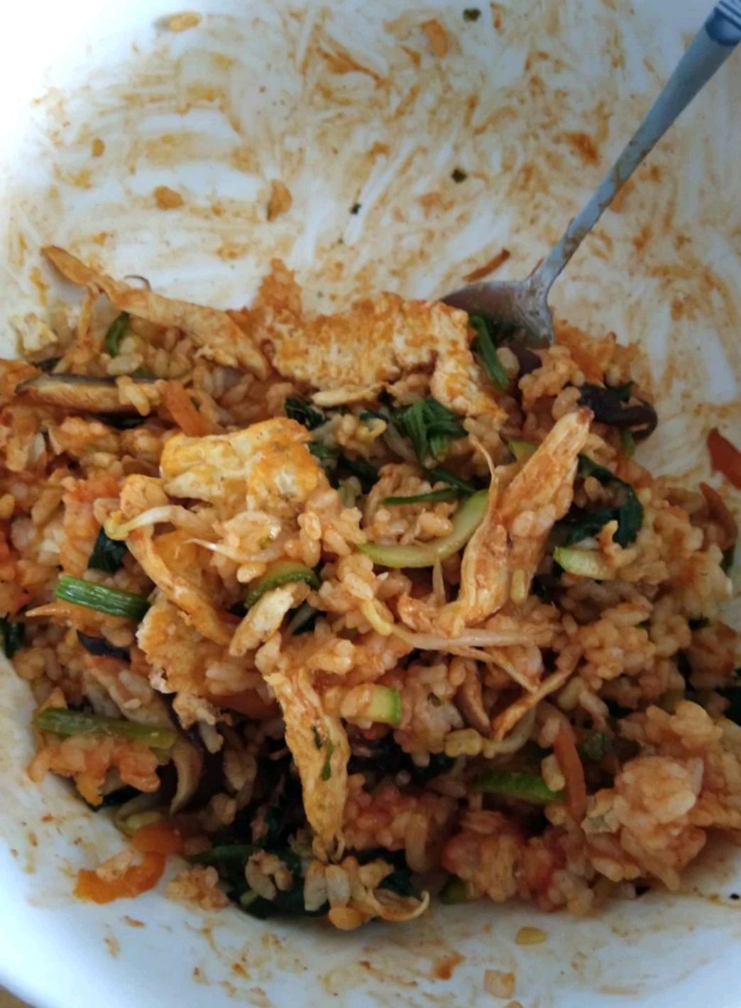 低脂韩式拌饭