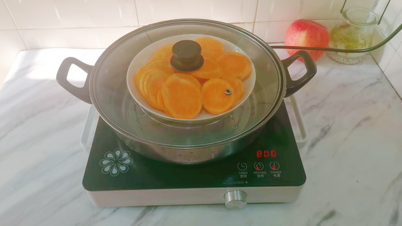 低脂红薯糯米球