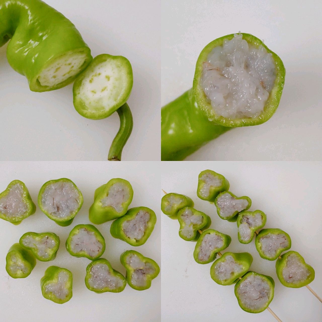 低脂健康烧烤 | 青椒烤虾滑