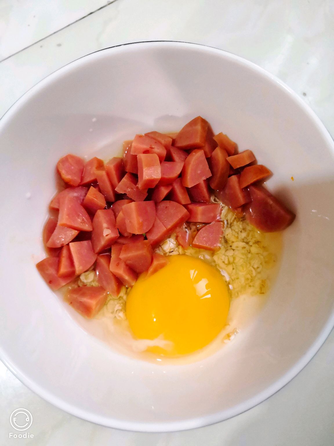 低脂快手燕麦鸡蛋饼