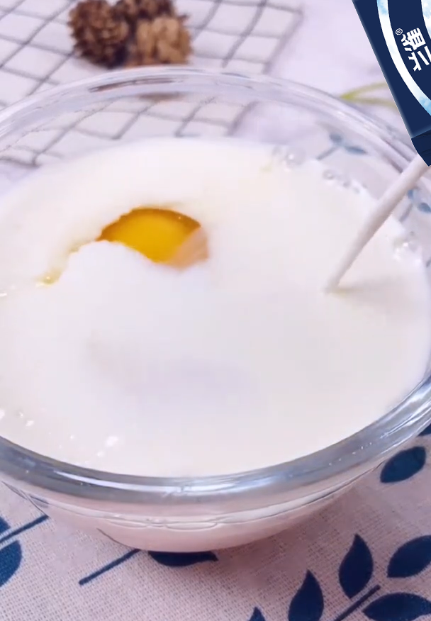 低脂牛奶土司布丁