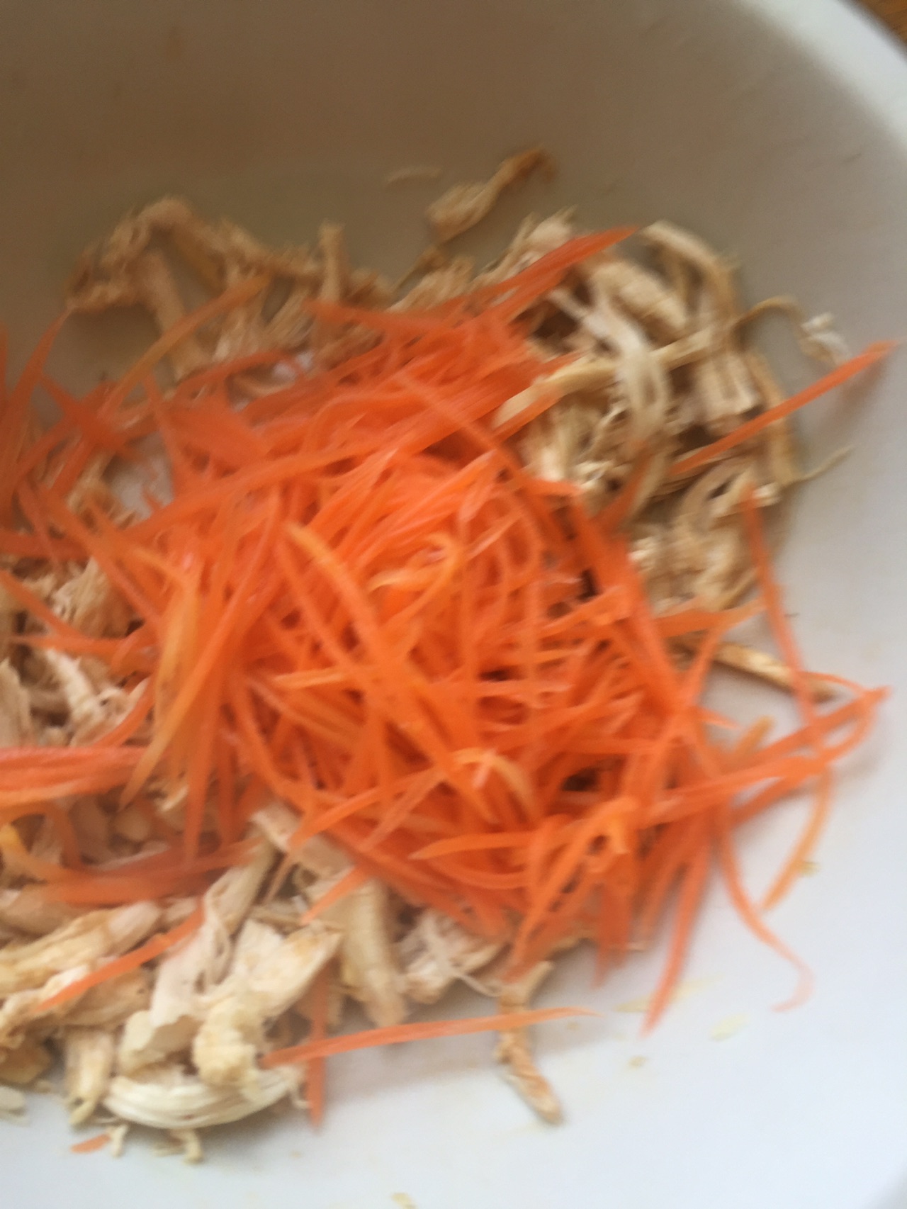 低脂香醋凉拌鸡丝