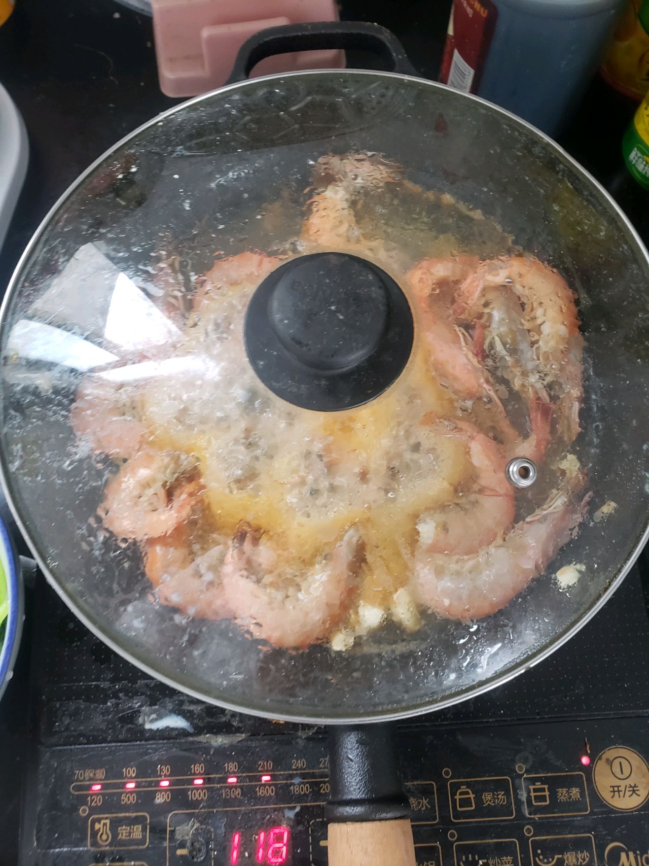 低脂营养菠菜炒虾减肥必备