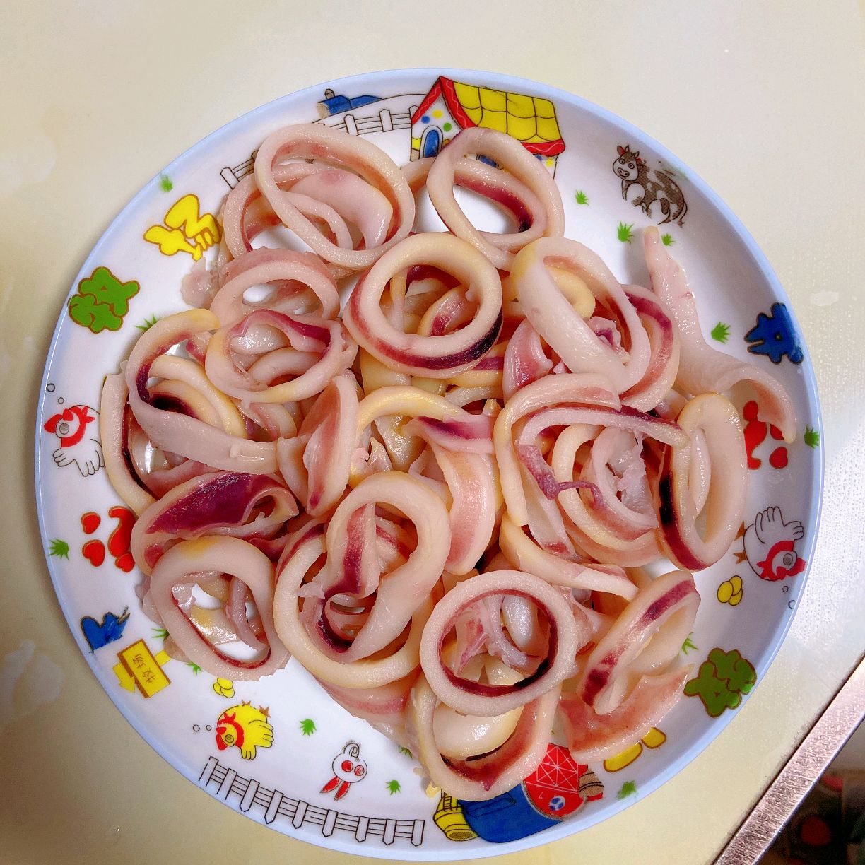 电饼铛烤鱿鱼圈