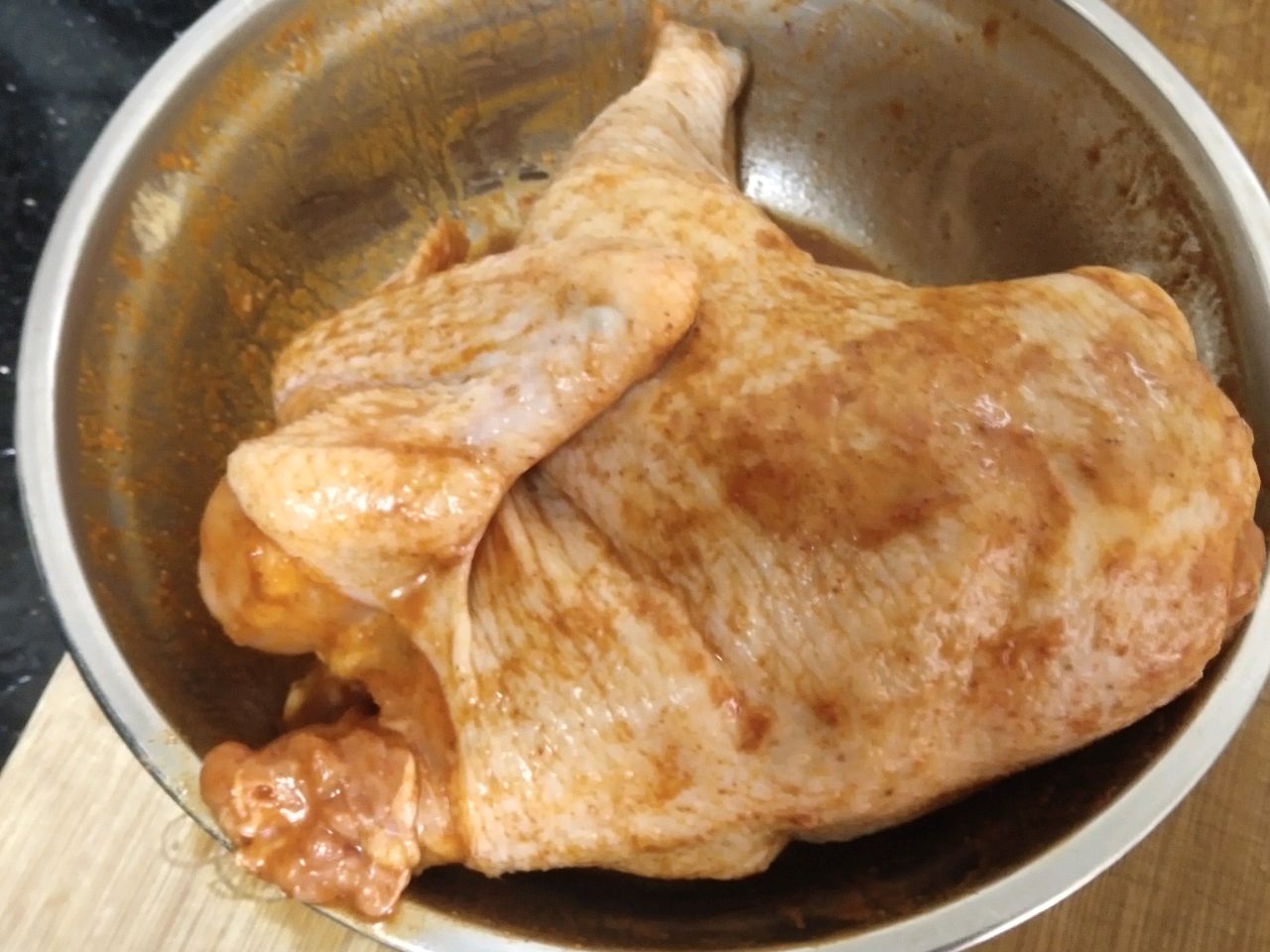 电饭煲奥尔良炖鸡