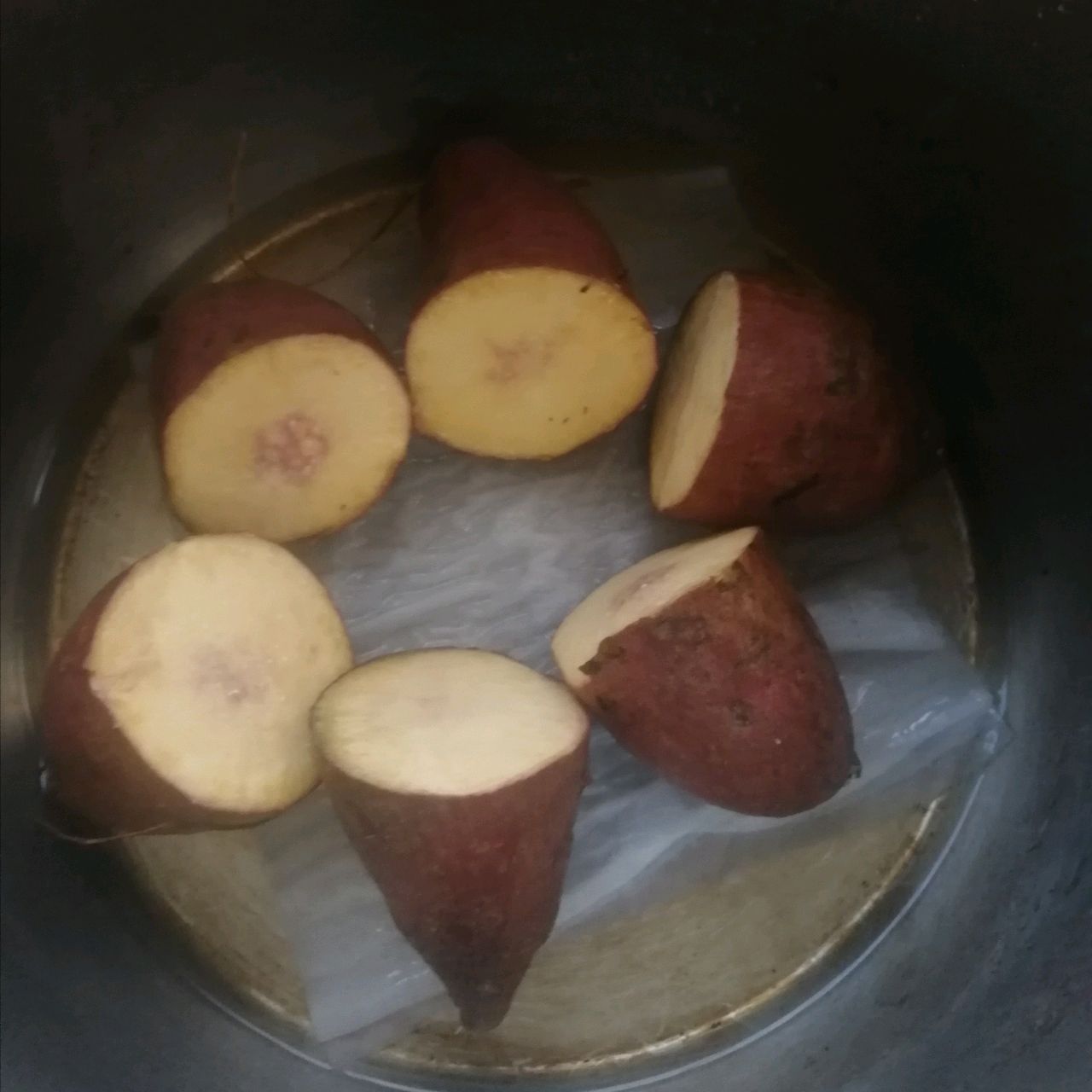 电饭煲焗番薯