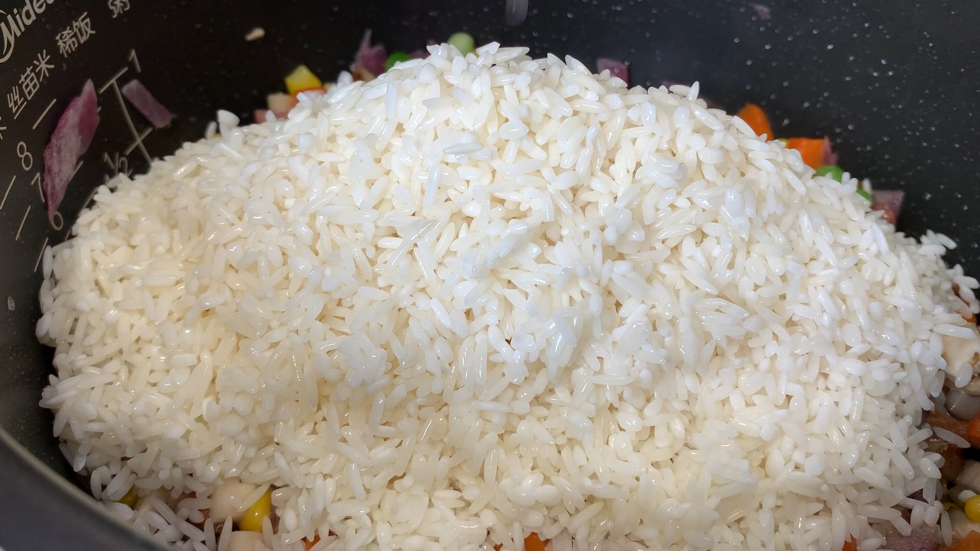 电饭煲腊肠饭