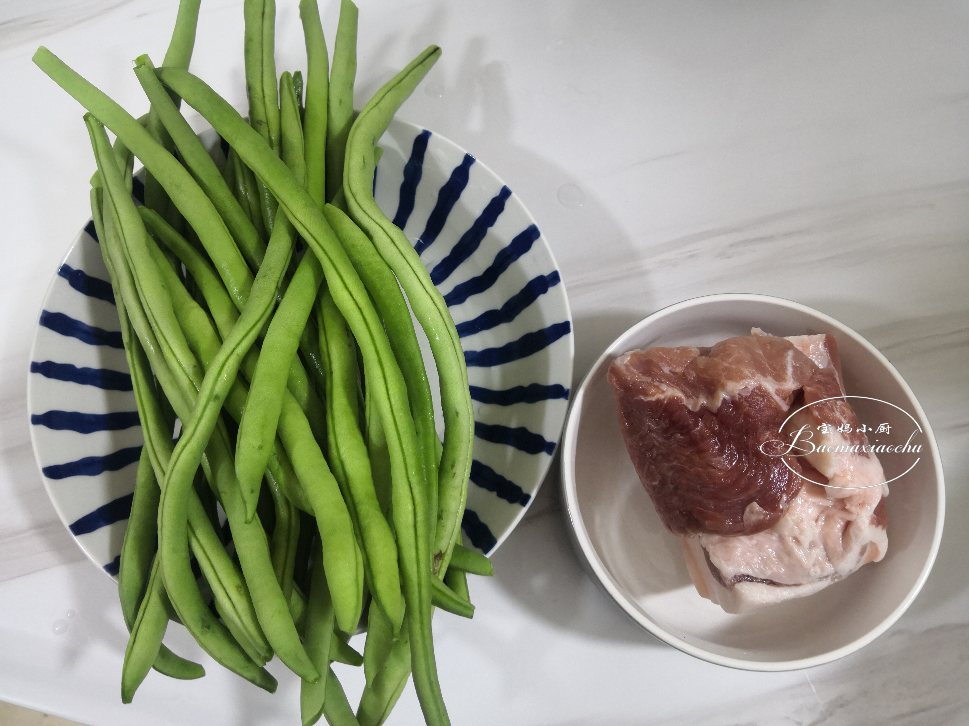 电饭煲懒人美食~猪肉豆角饭