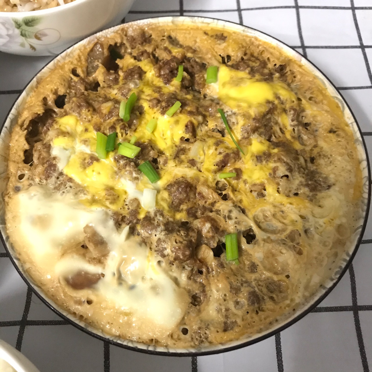 电饭煲焖茄子肉沫