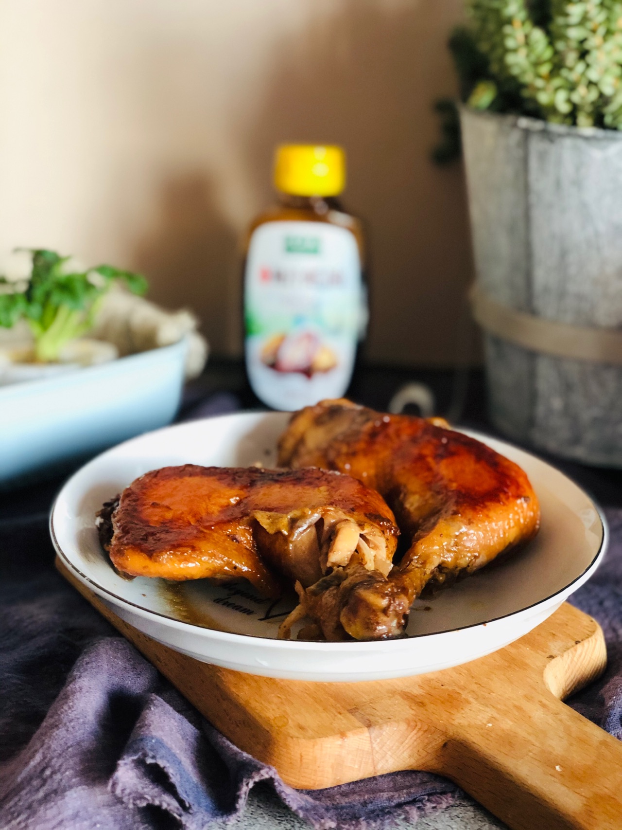 电饭煲烧鸡腿