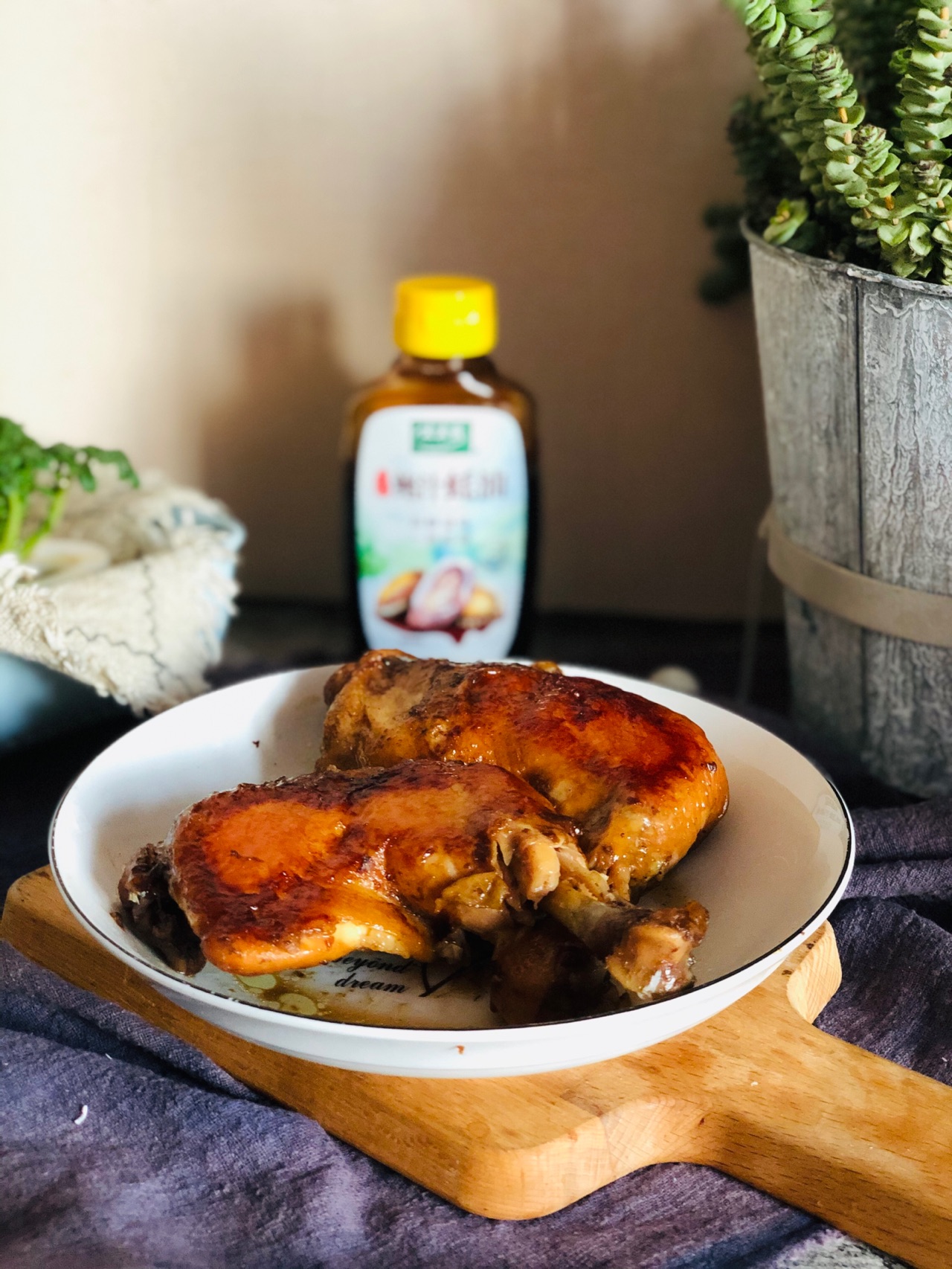 电饭煲烧鸡腿