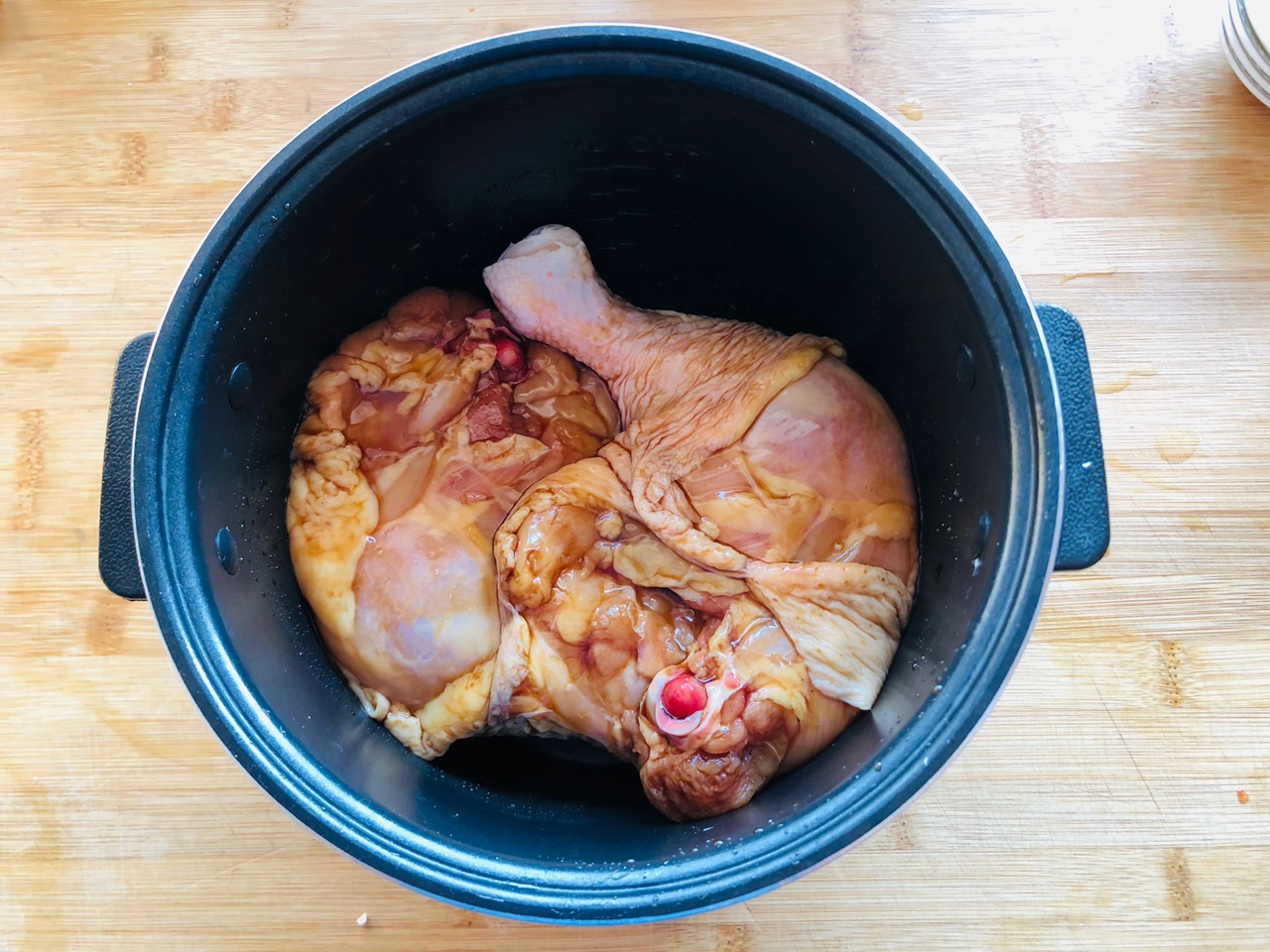 电饭煲烧鸡腿