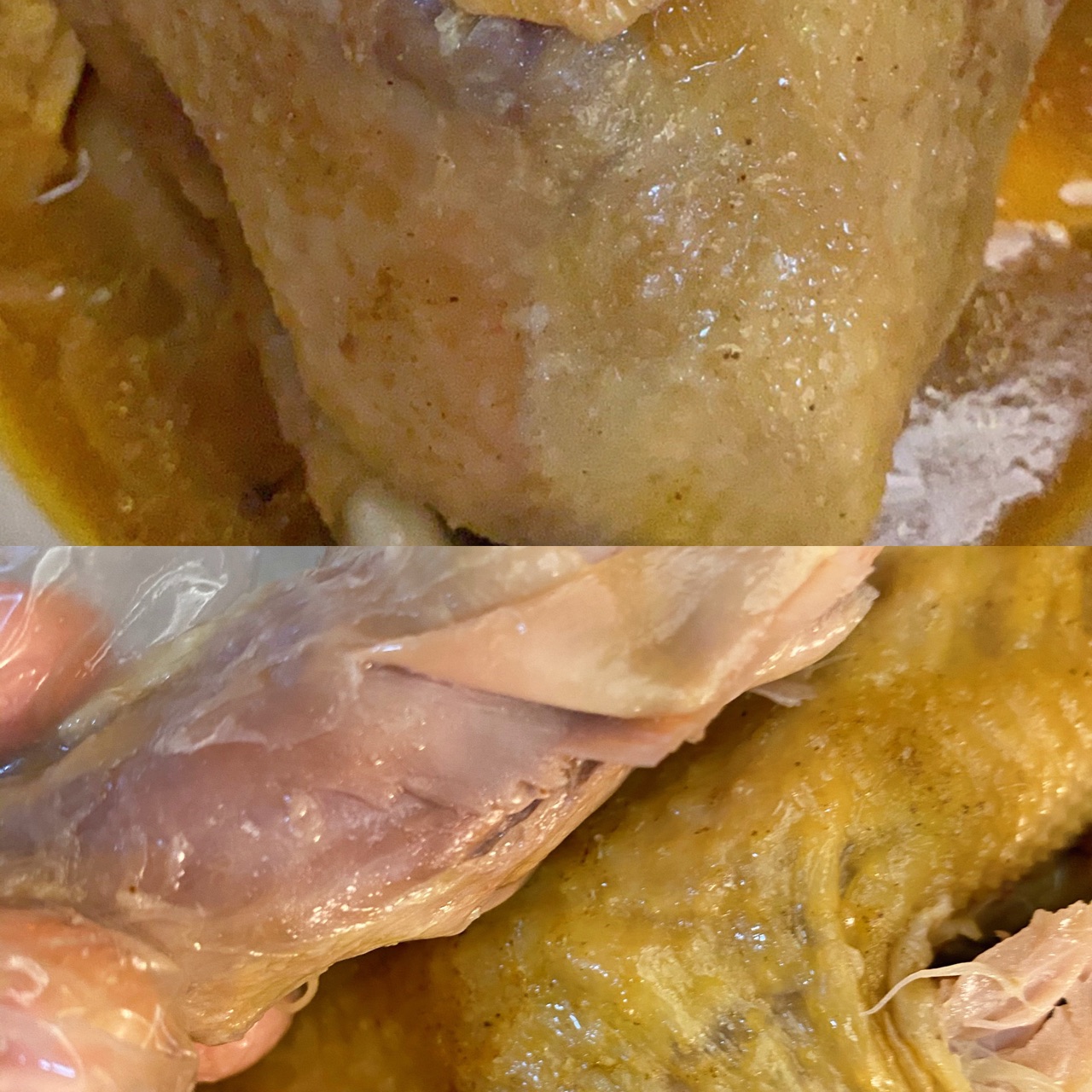 电饭煲咸香咸香的盐焗鸡