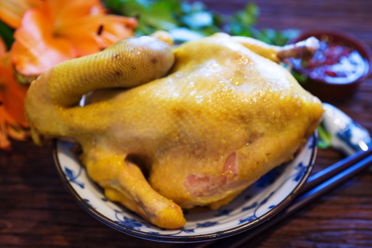 电饭煲盐焗鸡