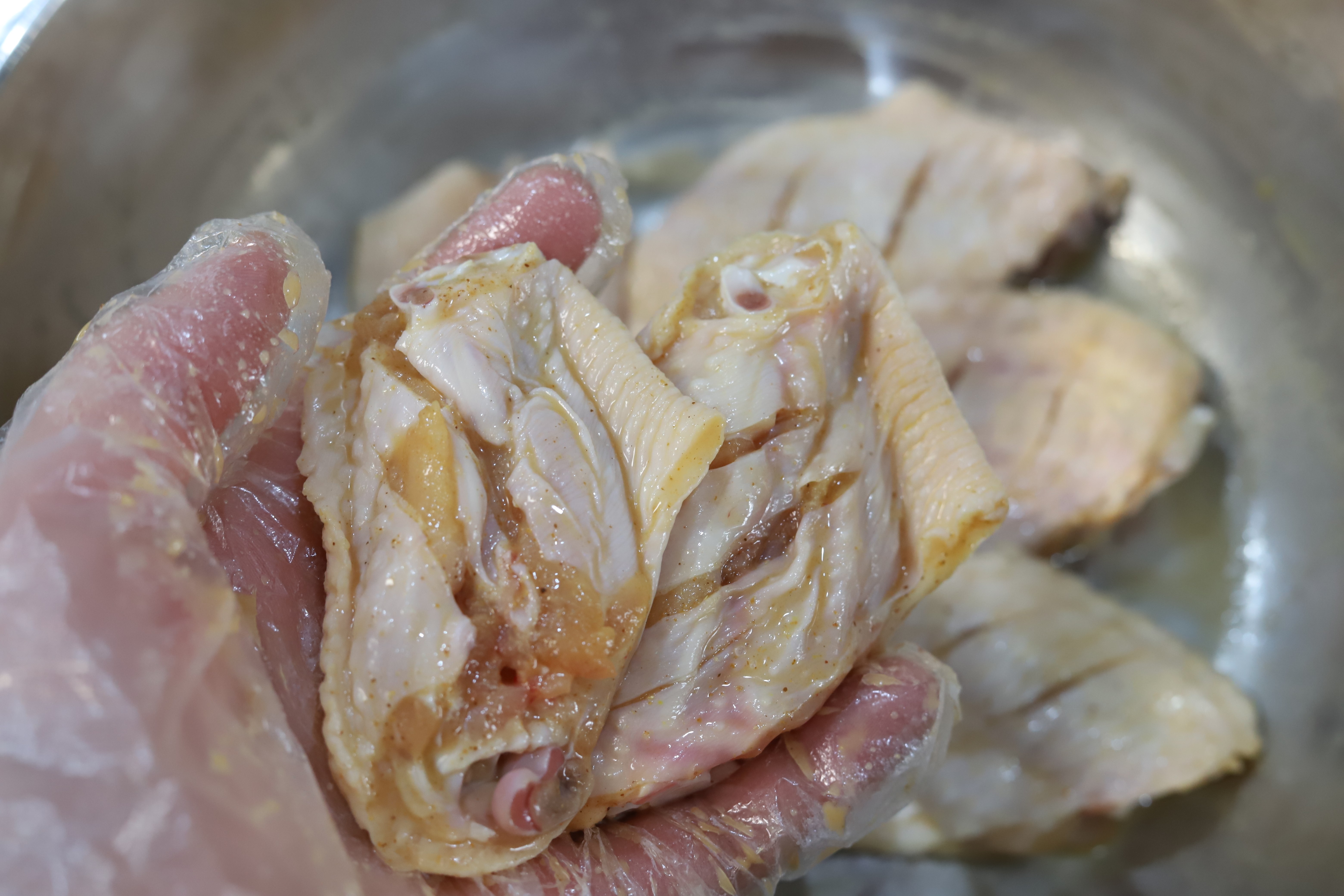 电饭煲盐焗鸡翅