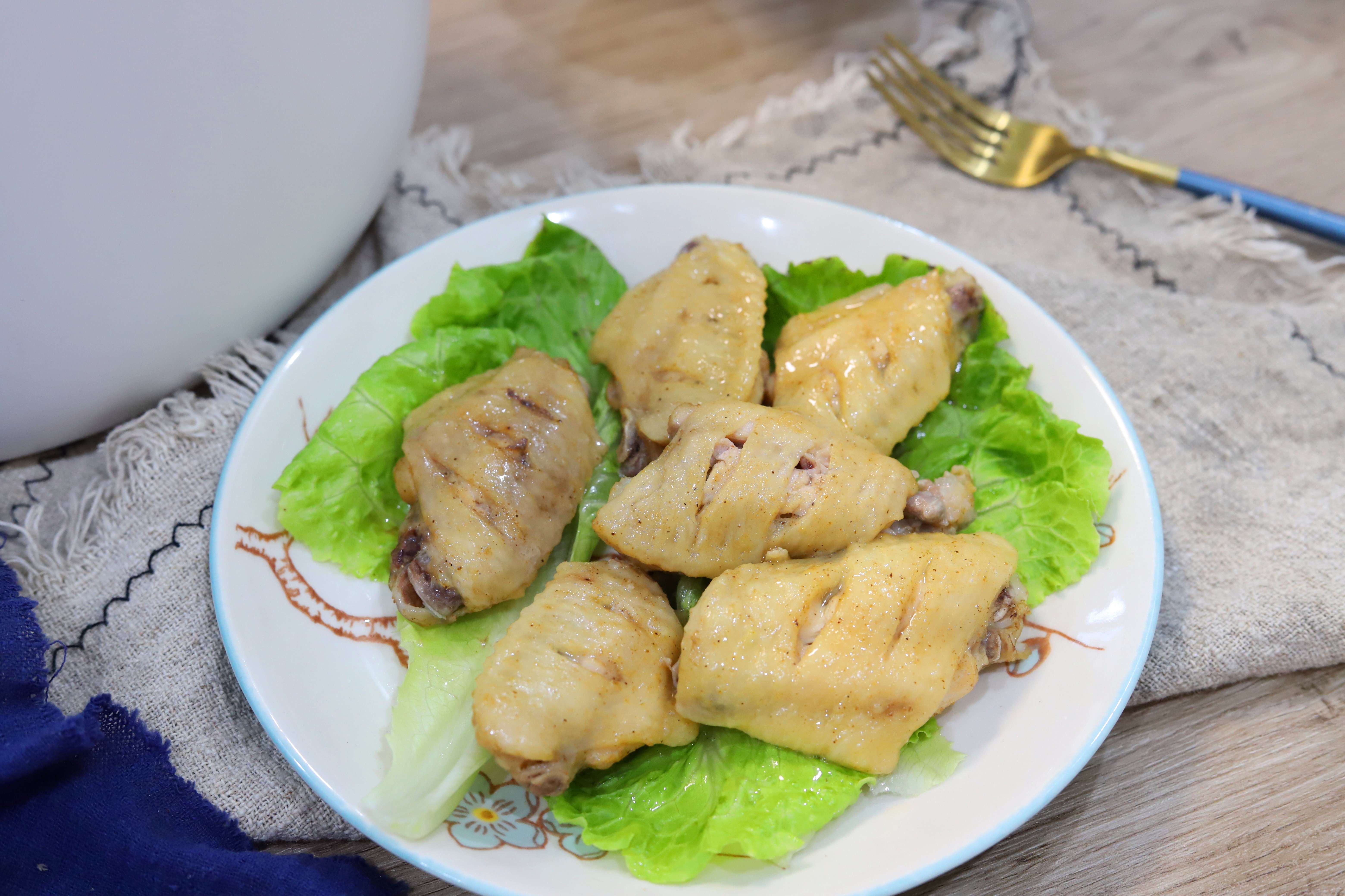电饭煲盐焗鸡翅