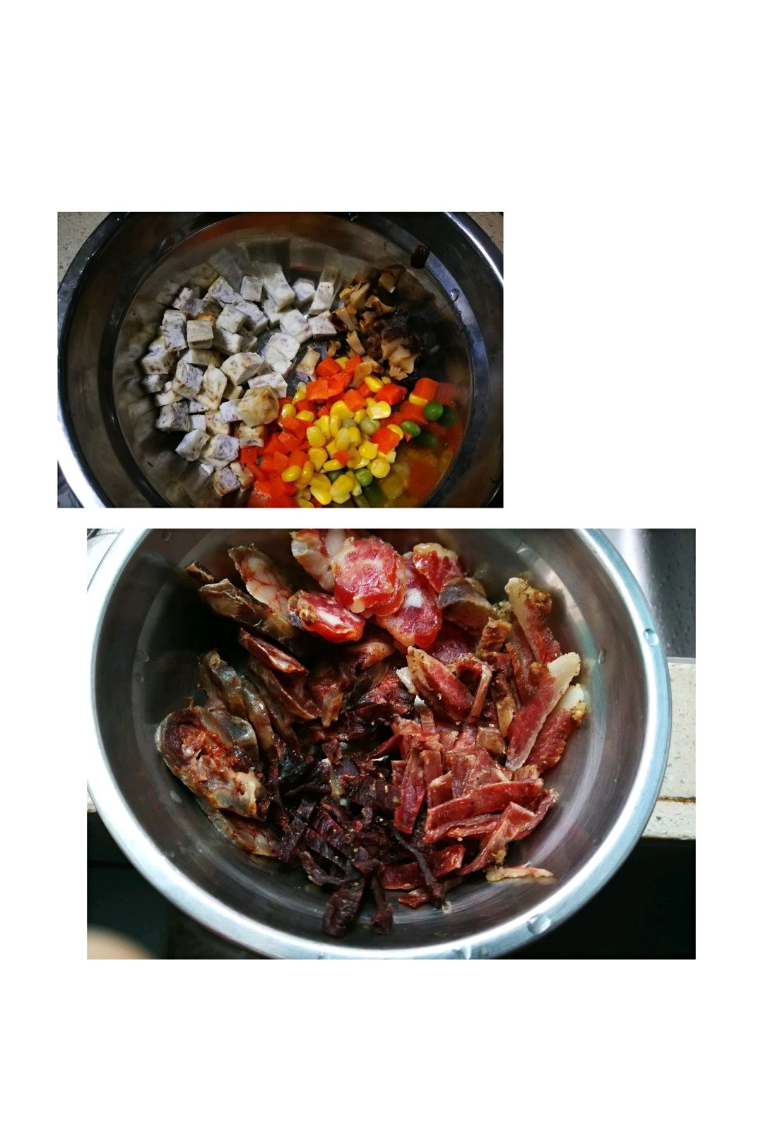 电饭煲-芋头腊味饭