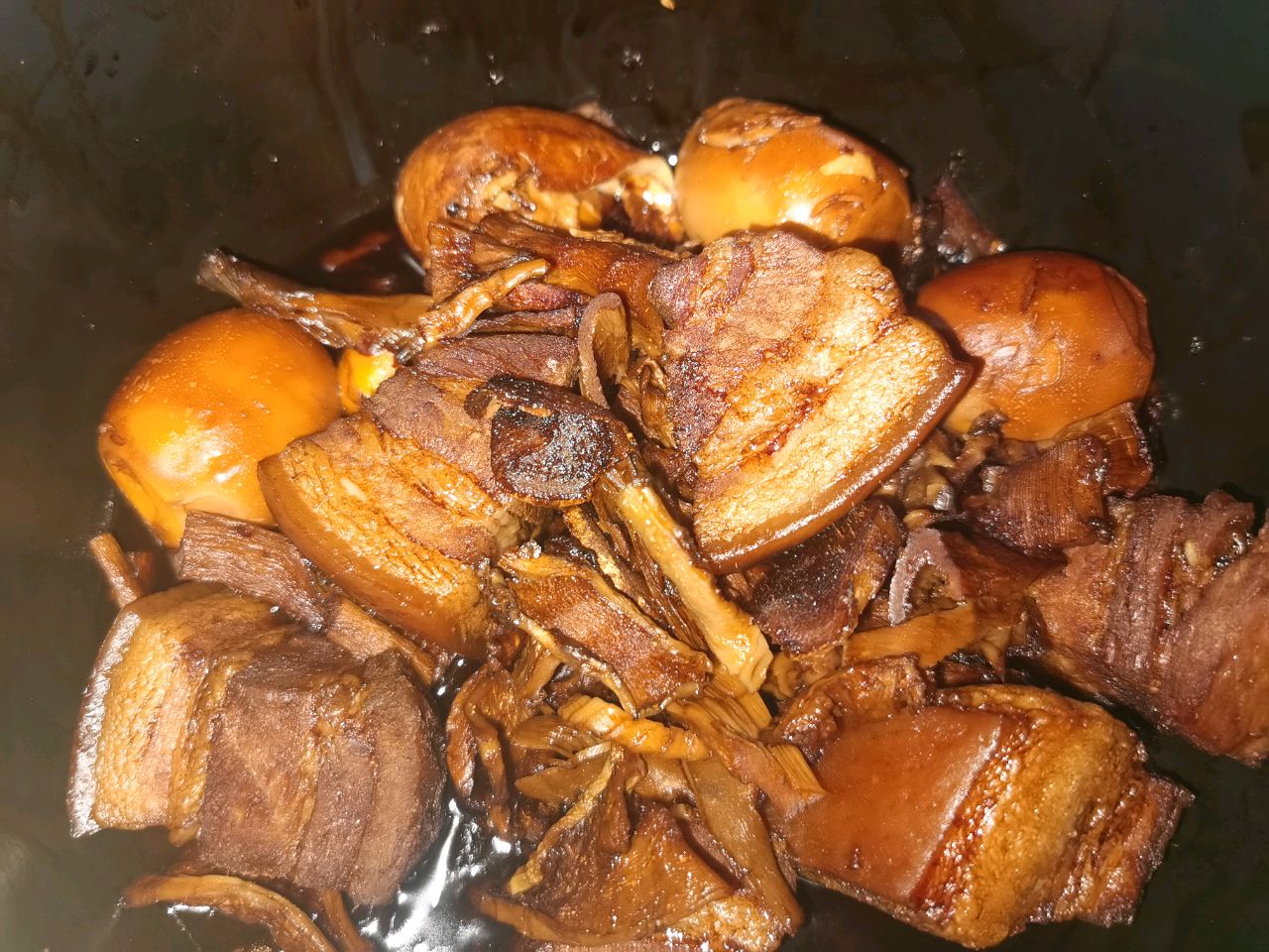 电压力锅版笋干烧肉