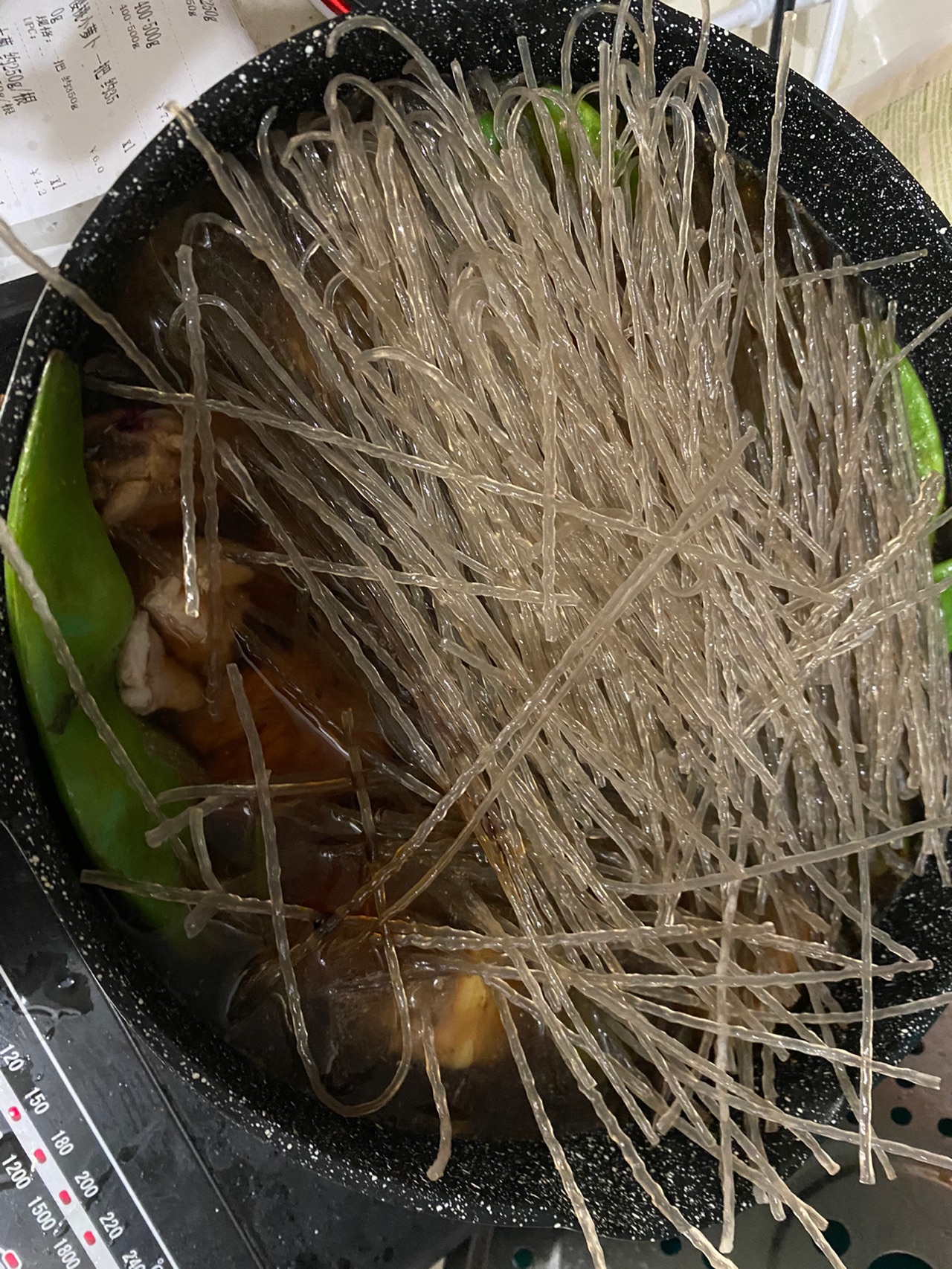 东北菜：豆角炖排骨