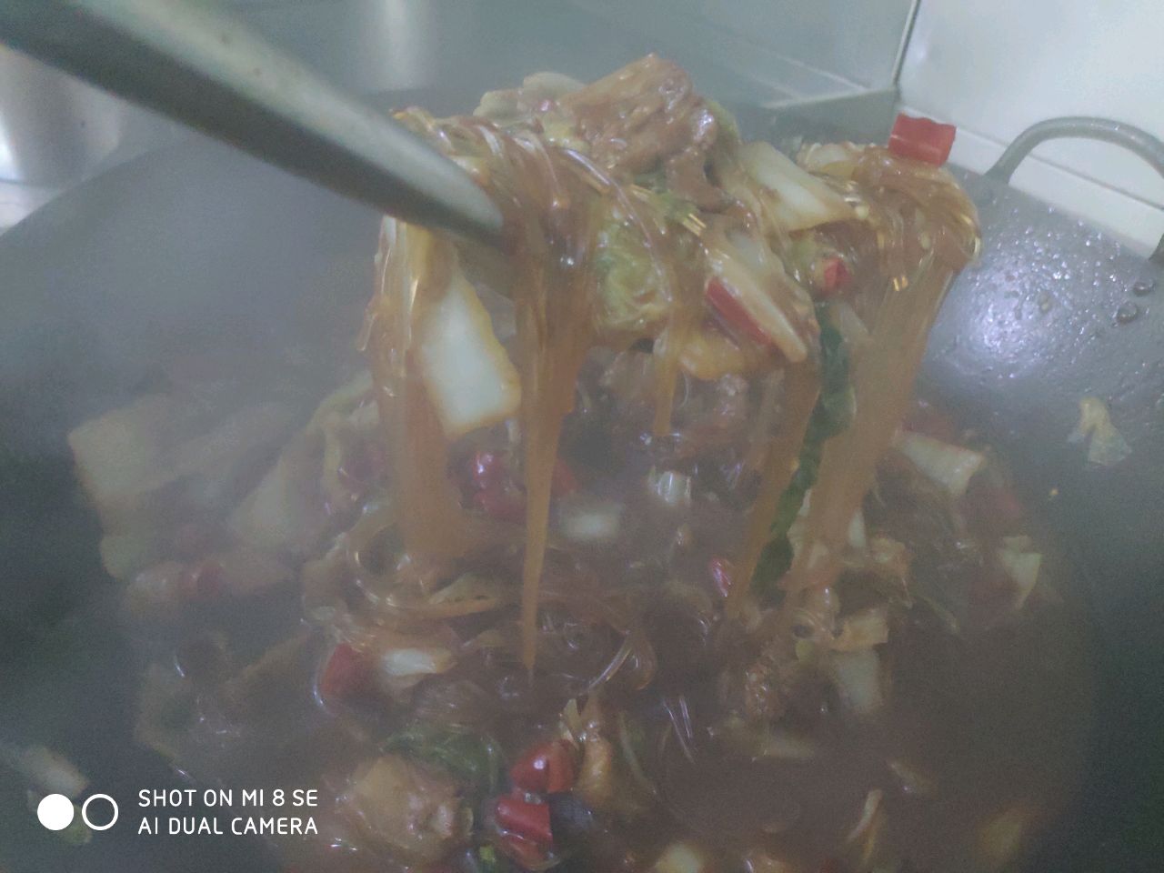 东北菜系:白菜猪肉炖粉条